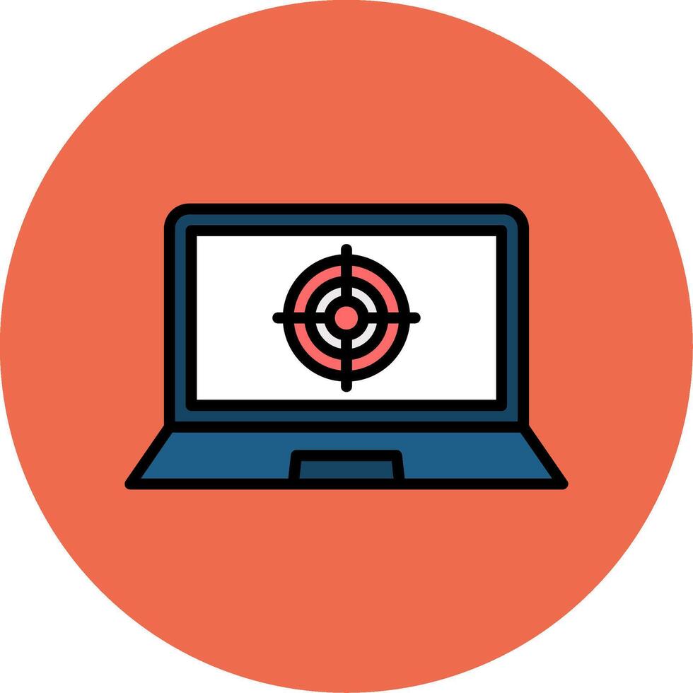 Target Icon Design vector