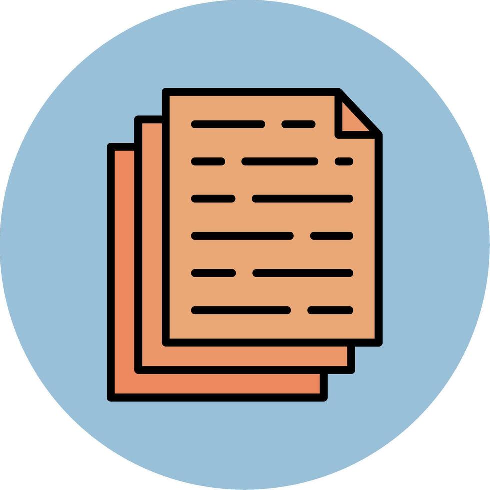 Files Icon Design vector