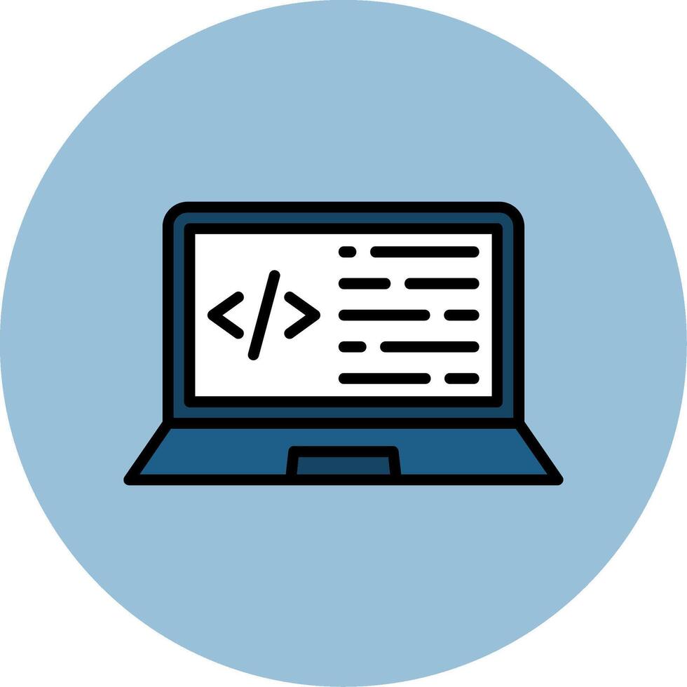 Programing Icon Design vector