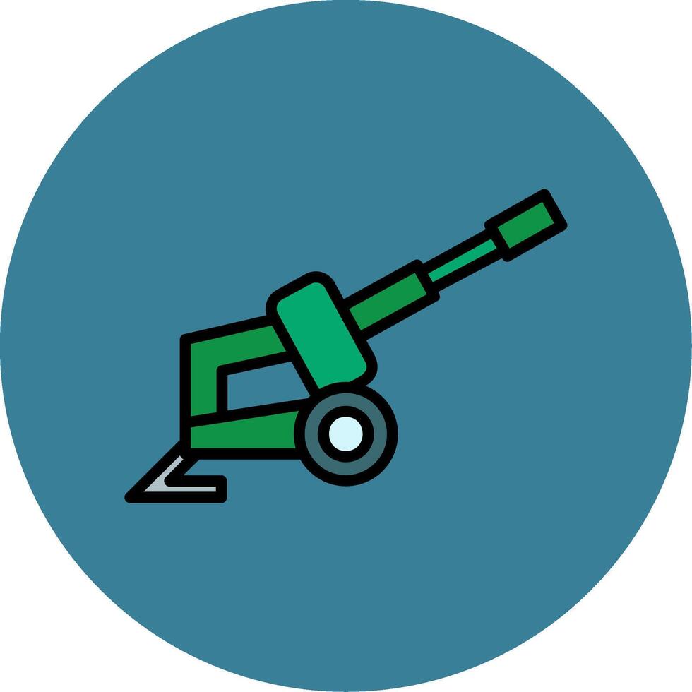 Artillery Icon Design vector