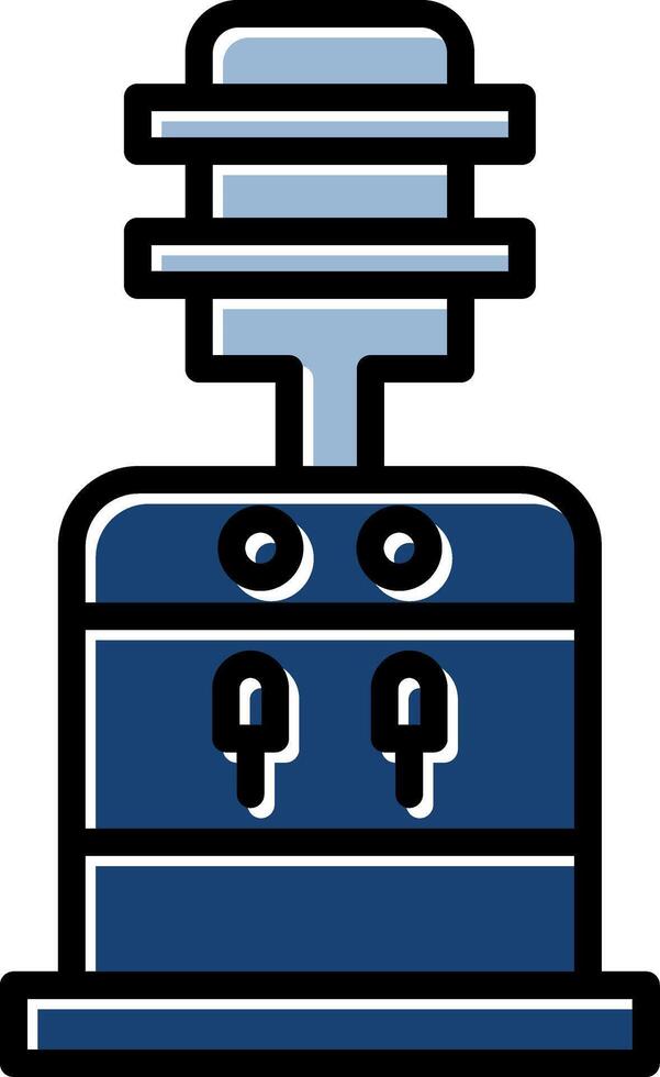 Water Dispenser Icon Design vector