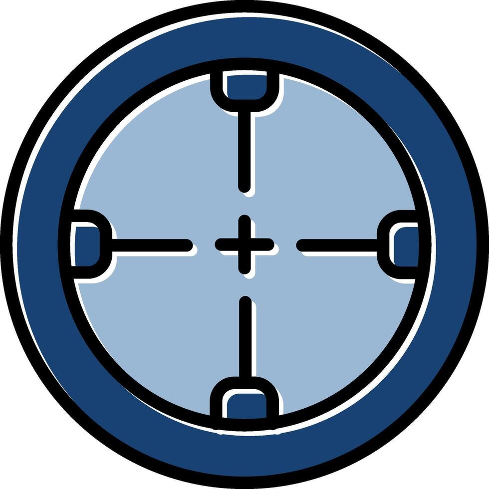 Scope Icon Design vector