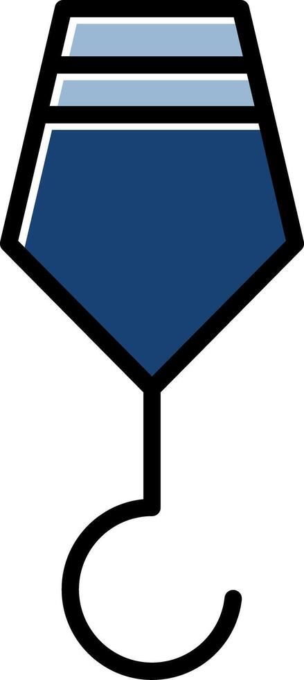 Hook Icon Design vector