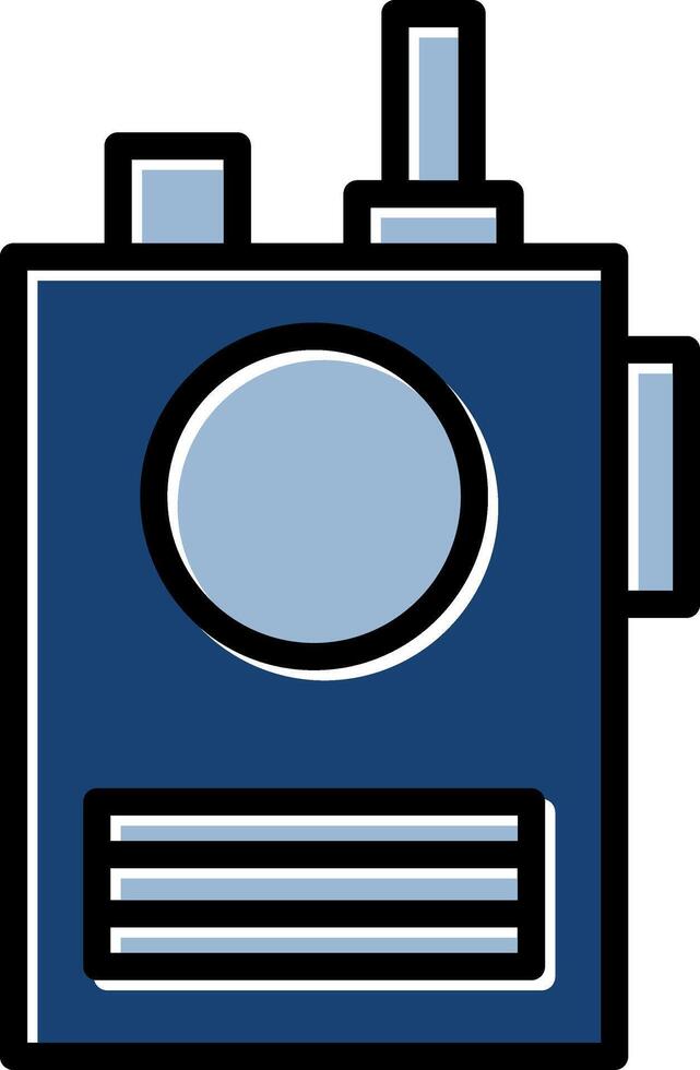 Radio Icon Design vector