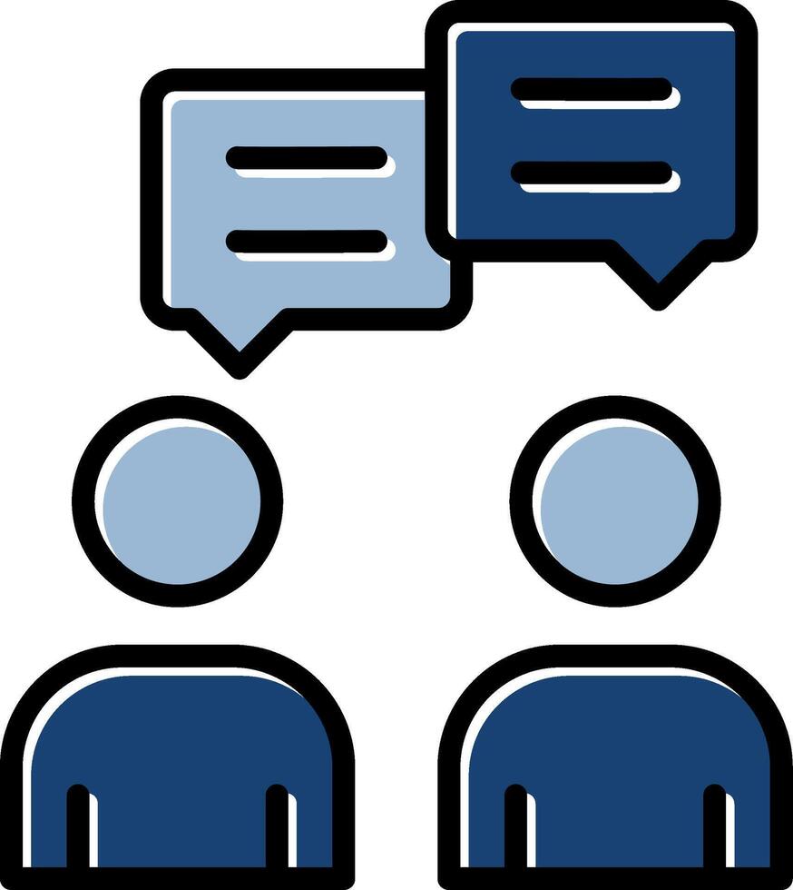 Group Chat Icon Design vector