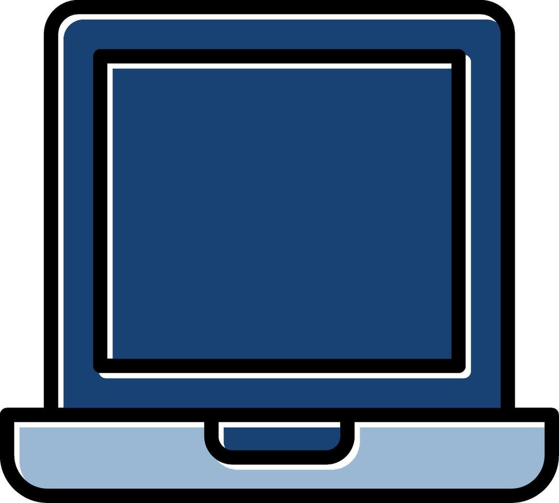 Laptop Icon Design vector