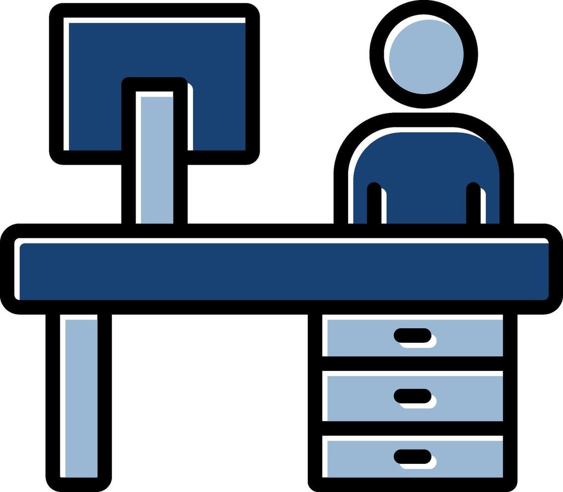 Work Space Icon Design vector