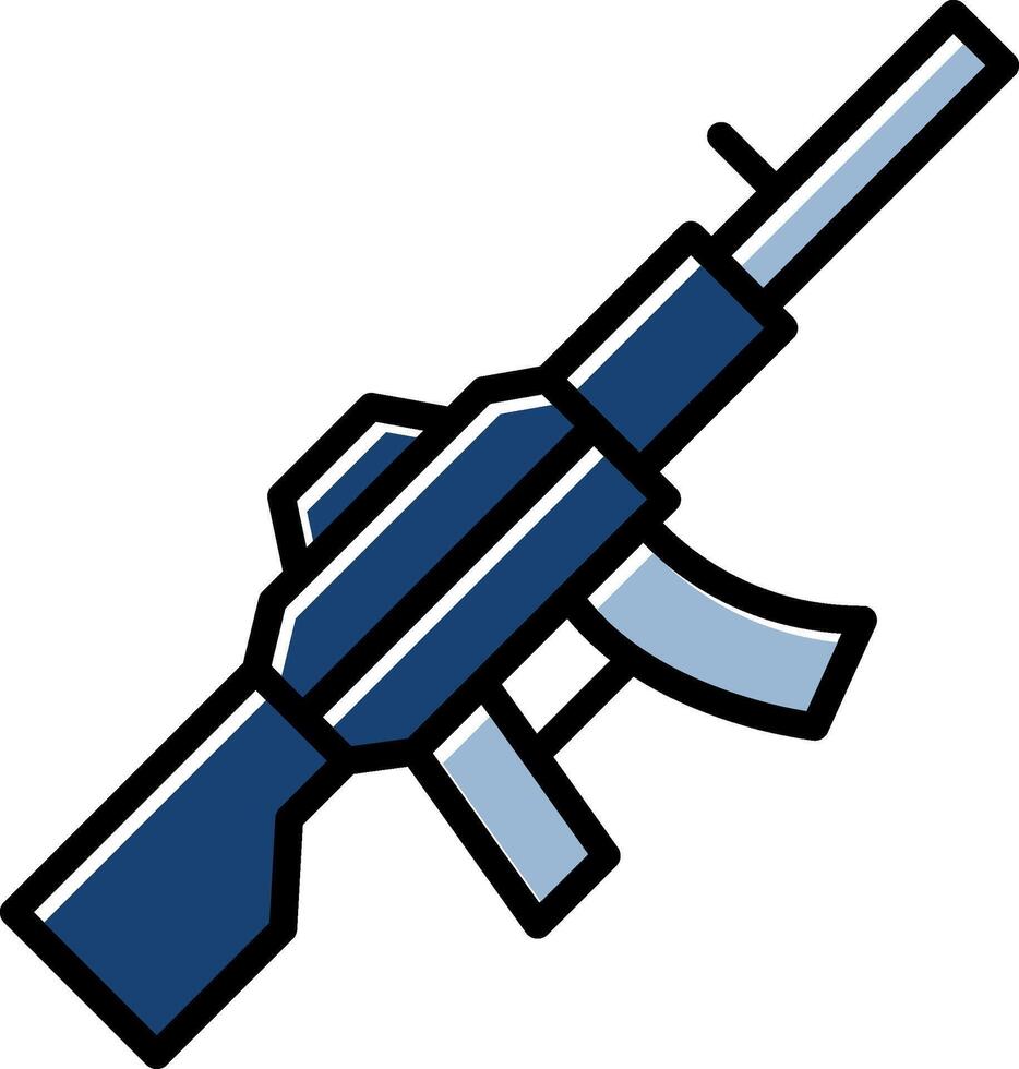Machine Gun Icon Design vector