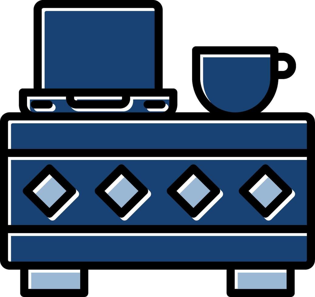 Desk Icon Design vector