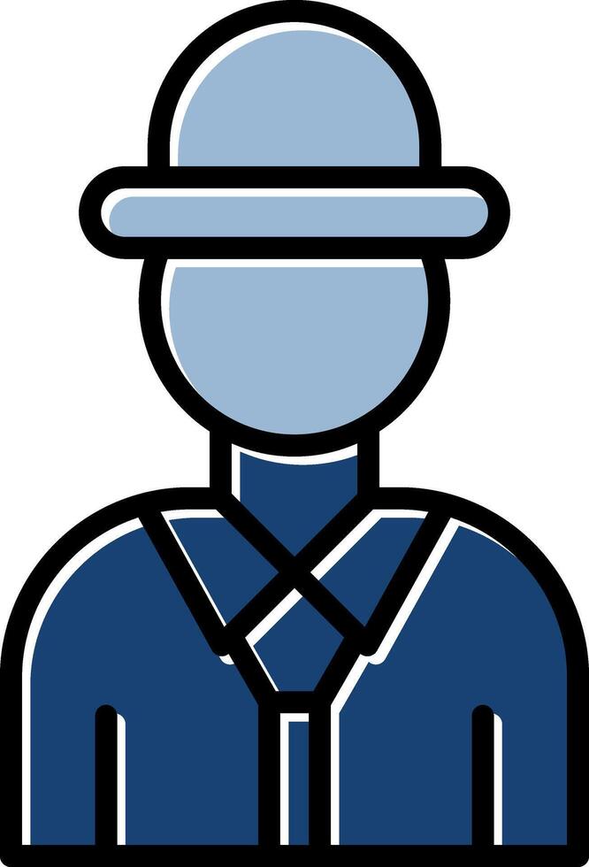 Worker Icon Design vector