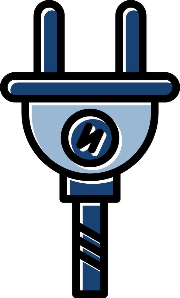 Electric Plug Icon Design vector
