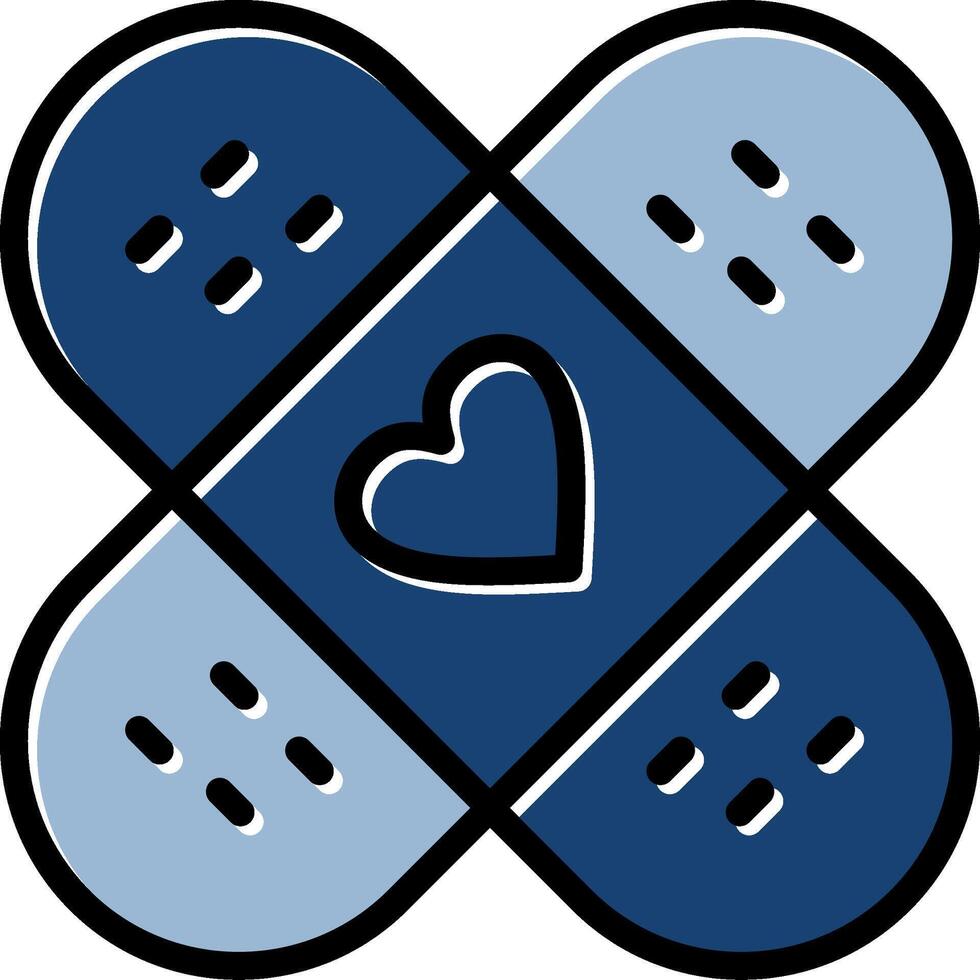 Band Aid Icon Design vector