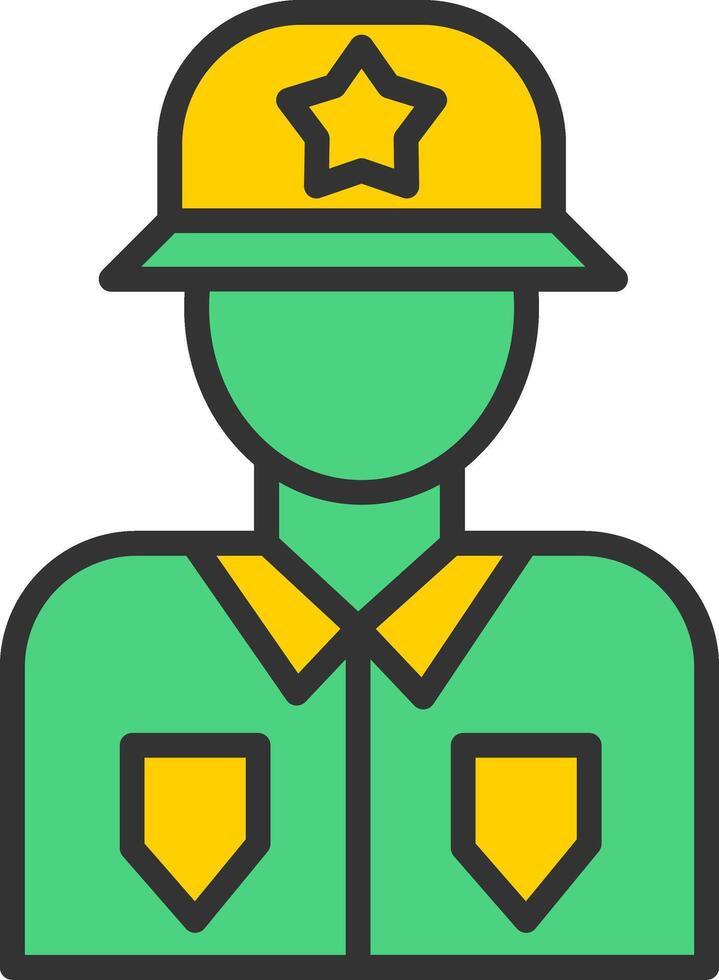 Soldier Icon Design vector
