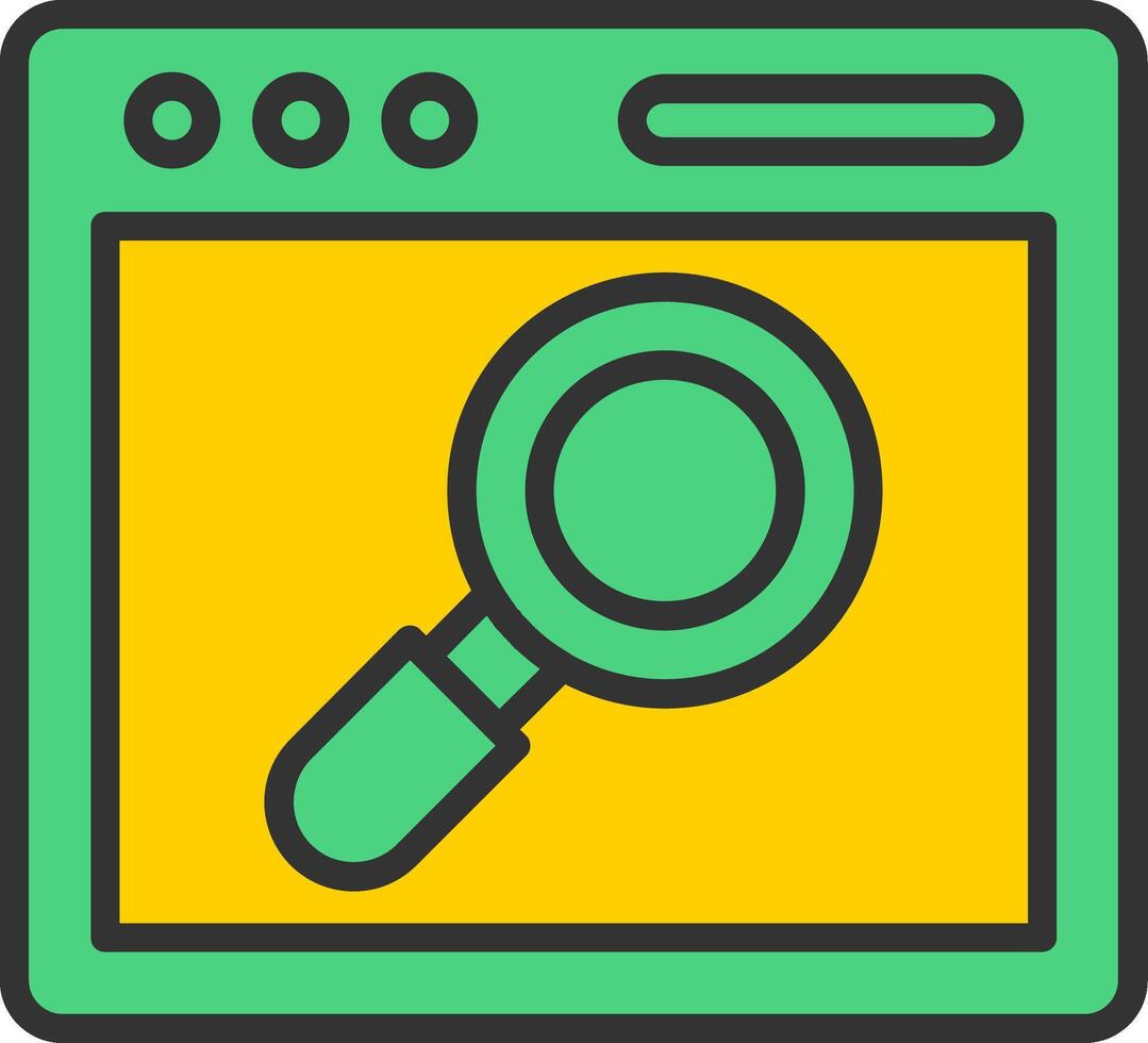 Search Icon Design vector