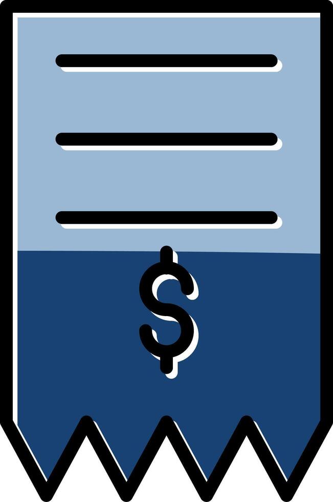 Receipt Icon Design vector