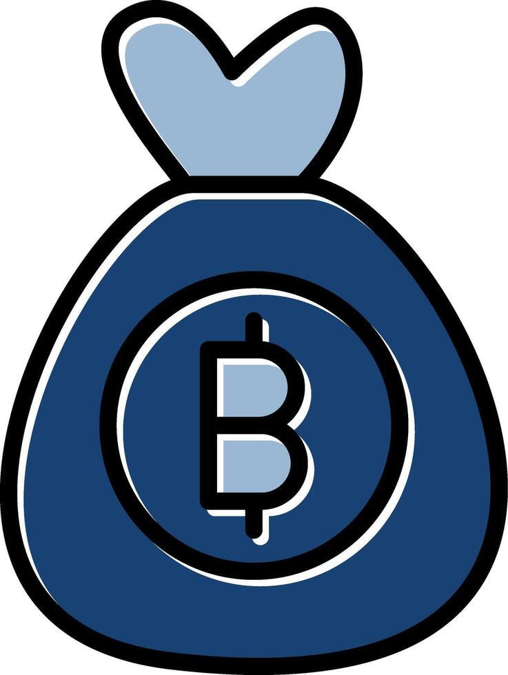 Money Bag Icon Design vector
