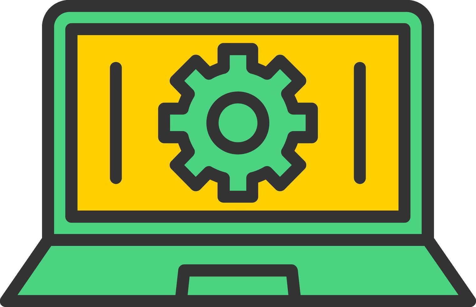 Adjust Icon Design vector