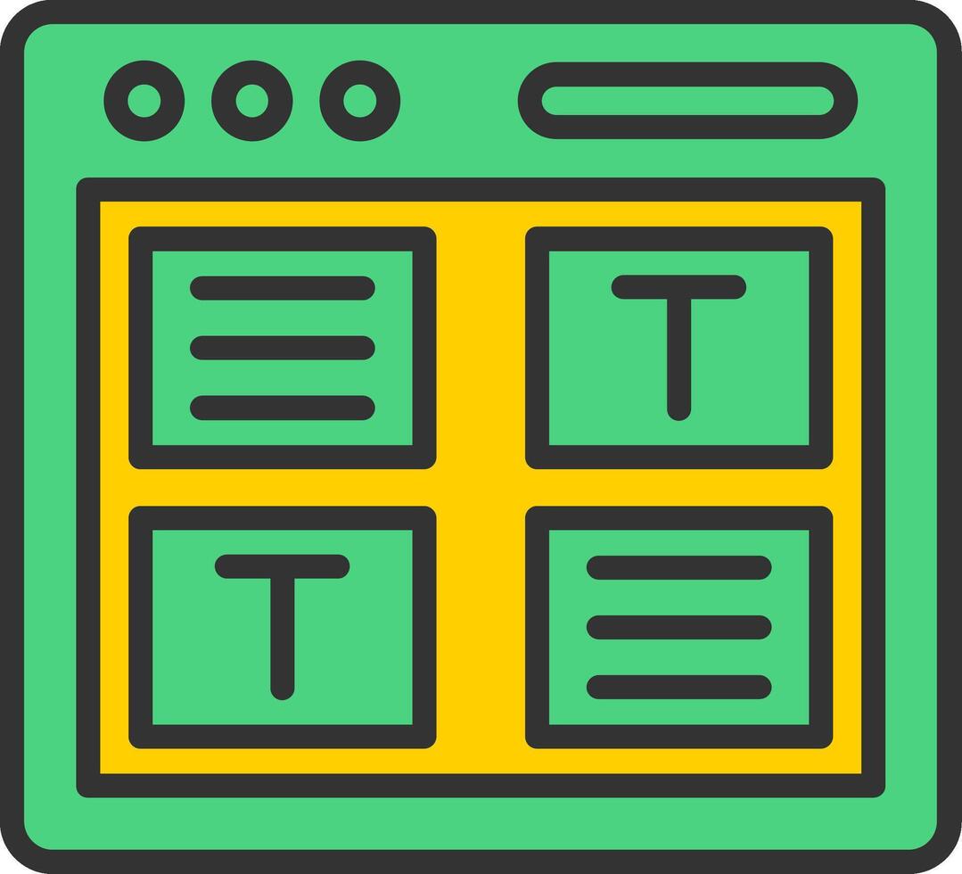 Web Design Icon Design vector