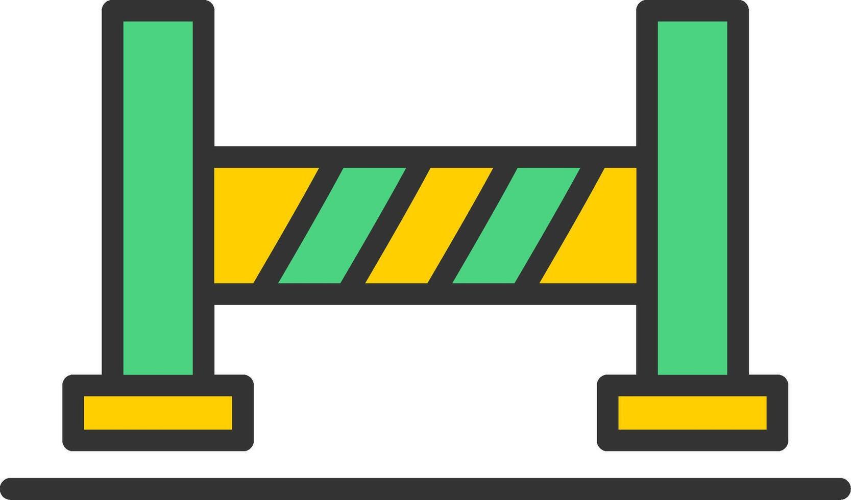Barrier Icon Design vector
