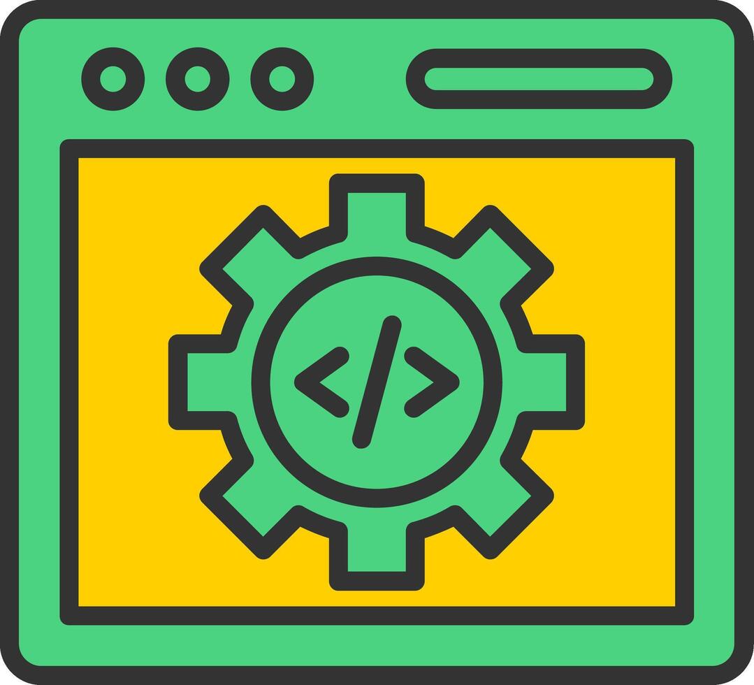 Configuration Icon Design vector