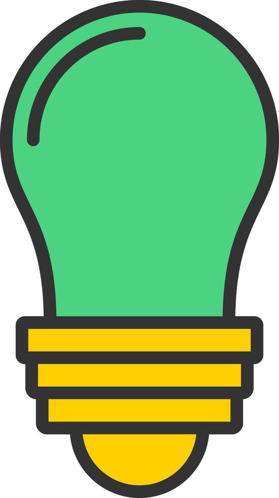 Light Bulb Icon Design vector