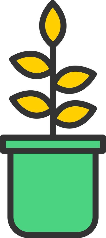 Plant Icon Design vector