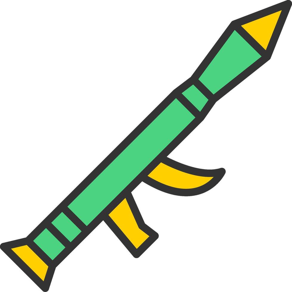 Bazooka Icon Design vector