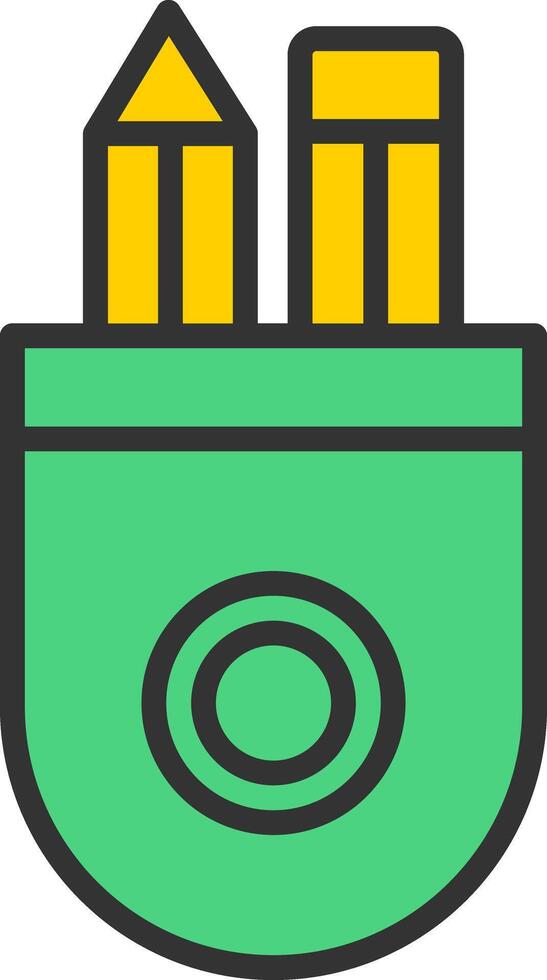 Stationery Icon Design vector