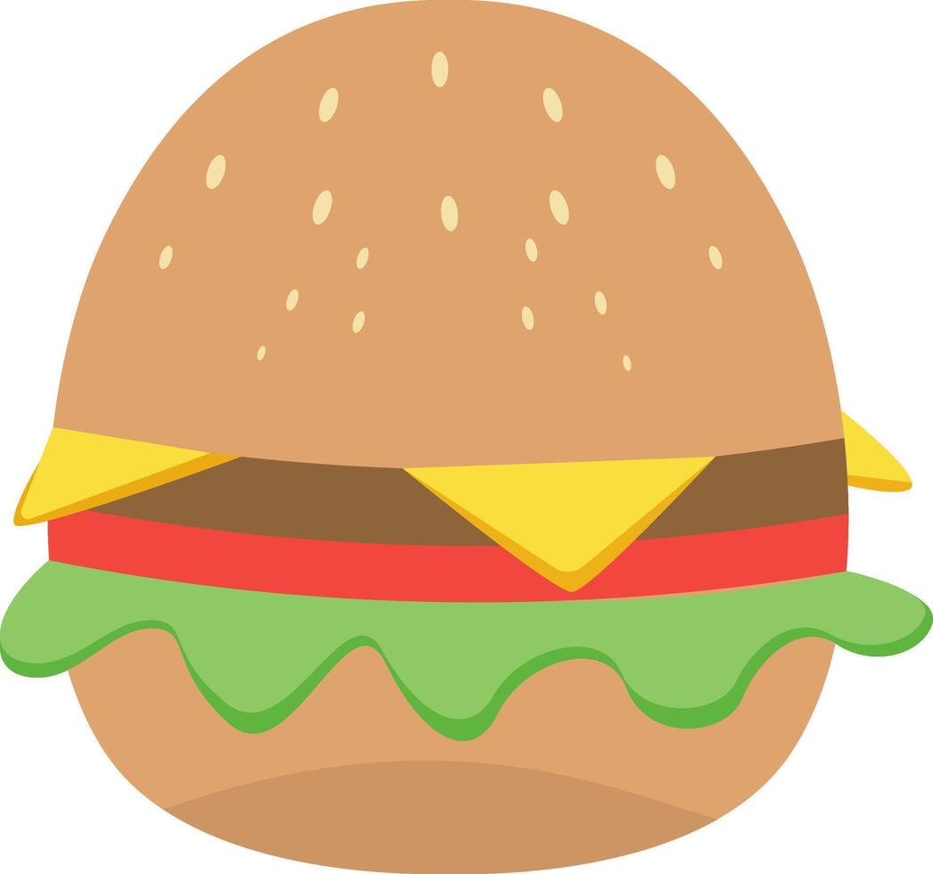 hamberger element design vector