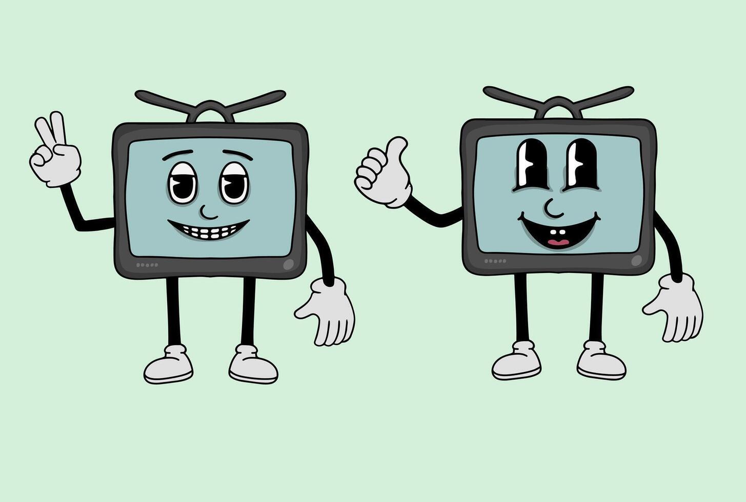 Cartoon character Television art illustration vector