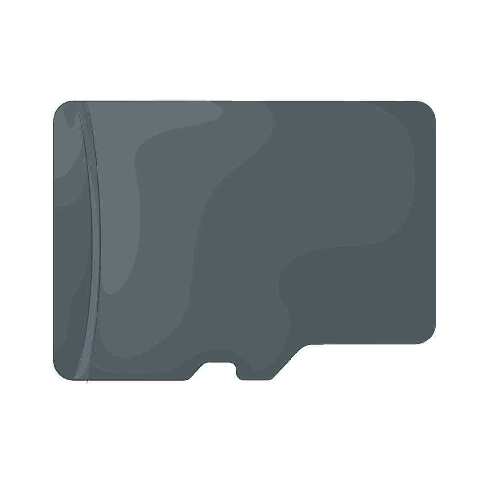 Illustration of sd card vector