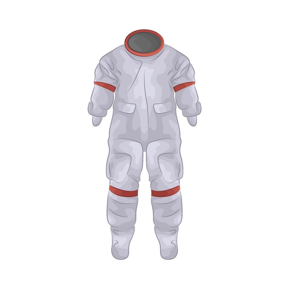 Illustration of astronaut suit vector