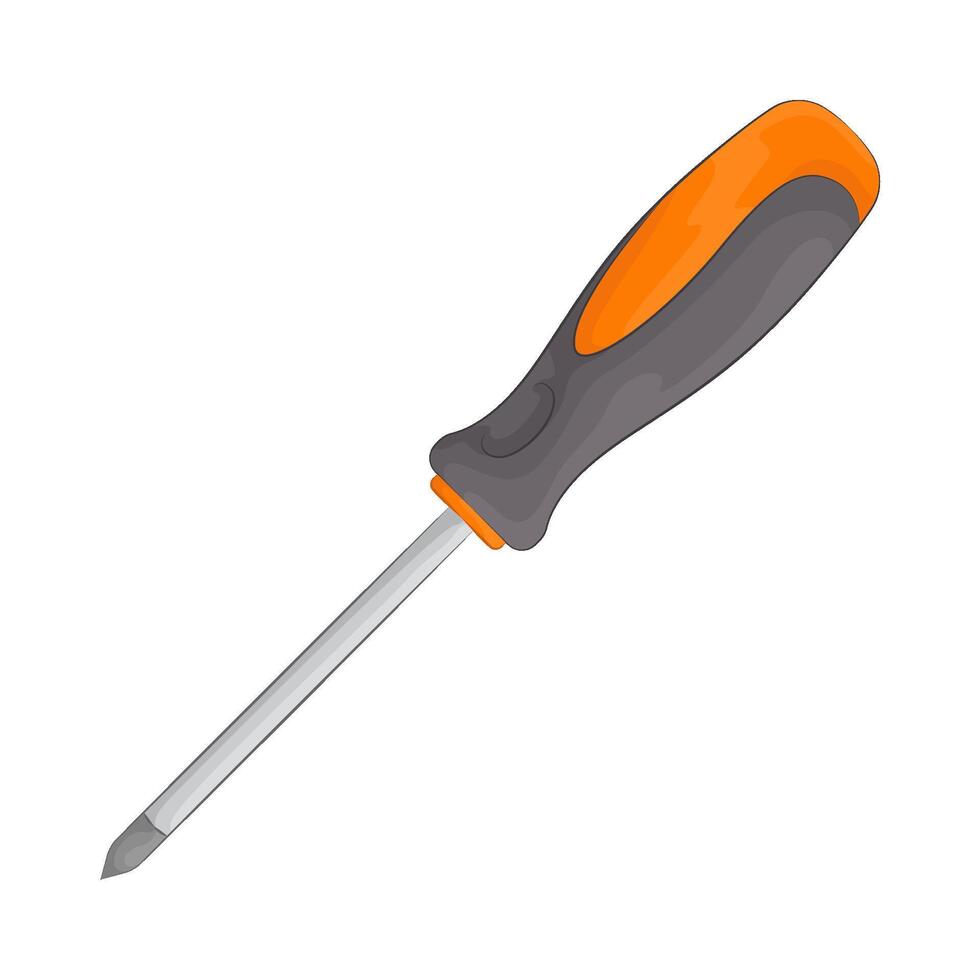 Illustration of screwdriver vector