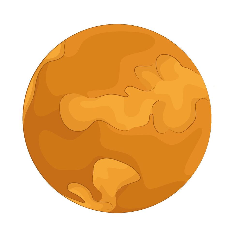 Illustration of venus vector