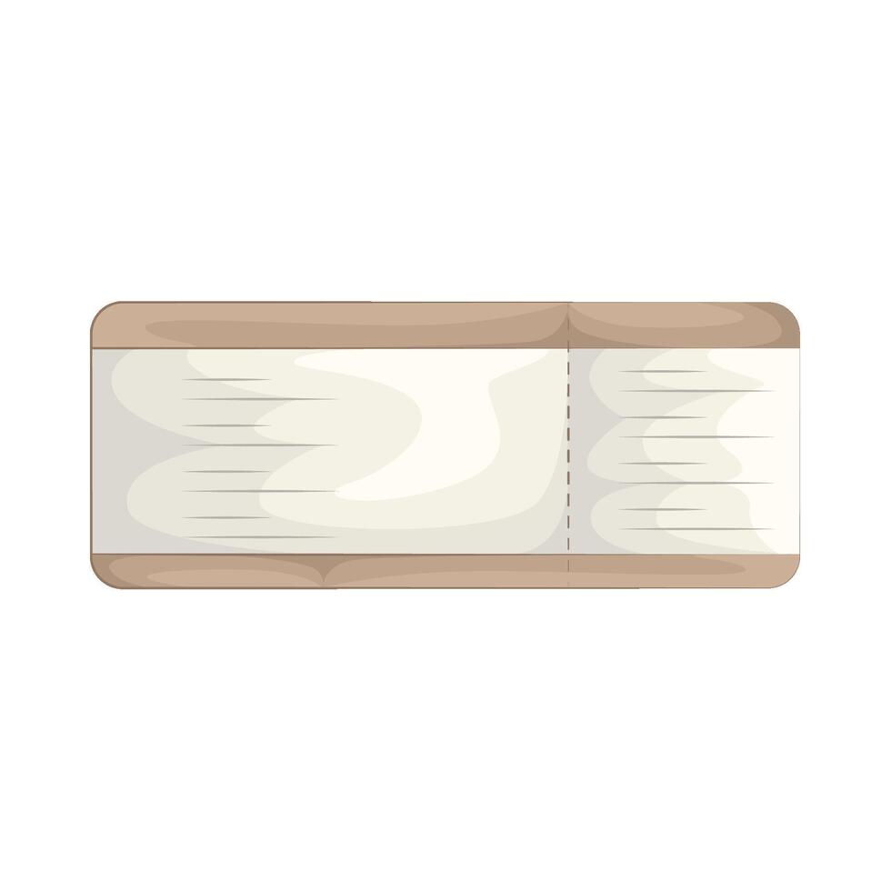 Illustration of ticket vector