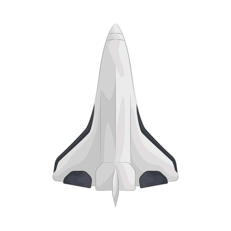 Illustration of spaceship vector