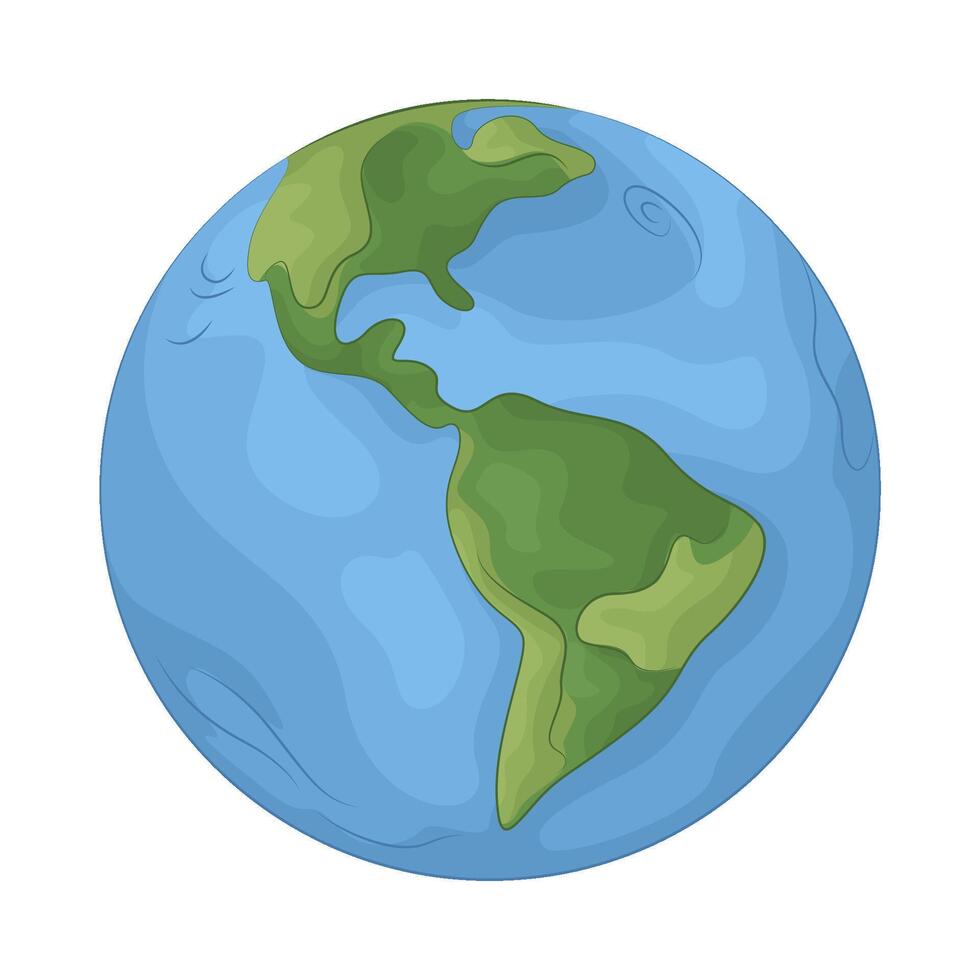 Illustration of earth vector