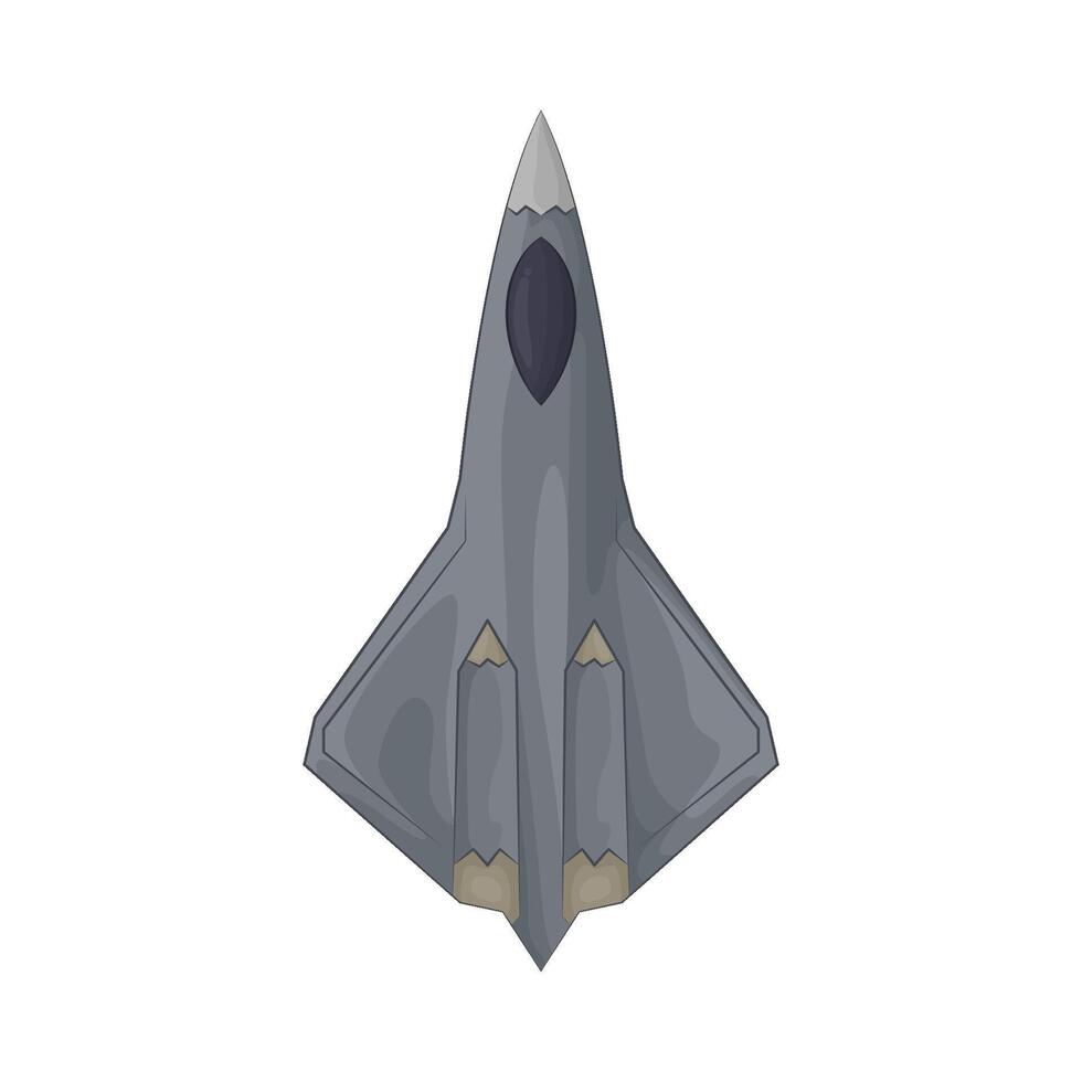 Illustration of spaceship vector