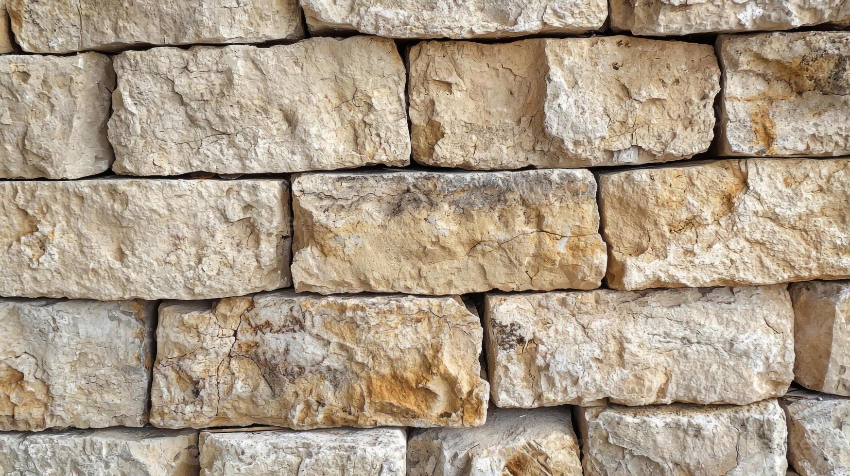 Natural stone wall with a stunning granite texture ideal for architectural and design projects photo