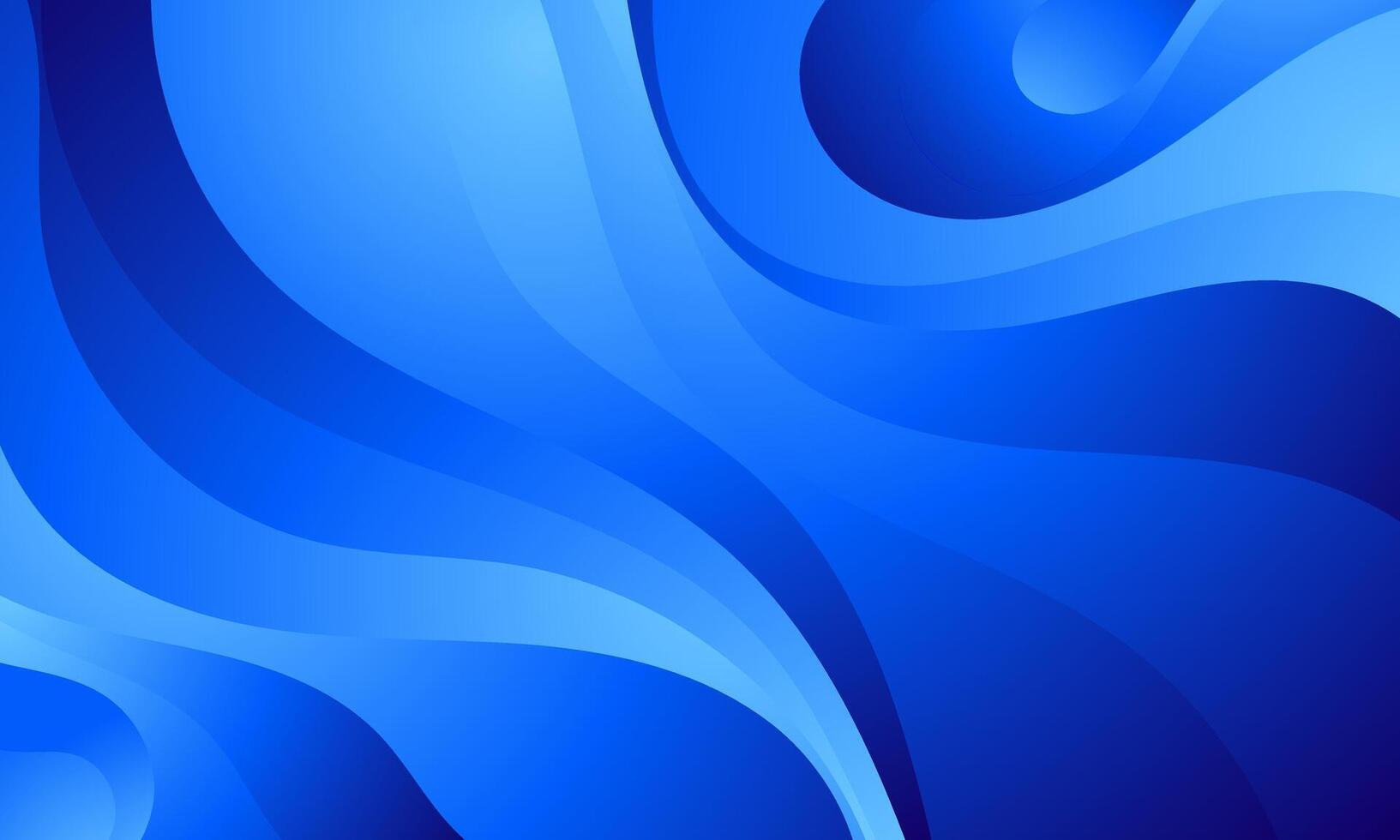 blue dynamic wave pattern abstract background vector