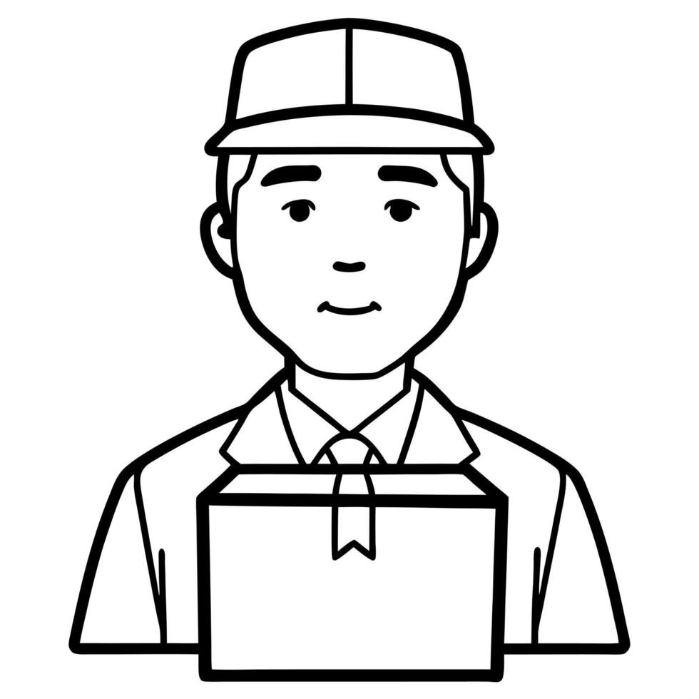 the wrong item came in, illustration line art vector