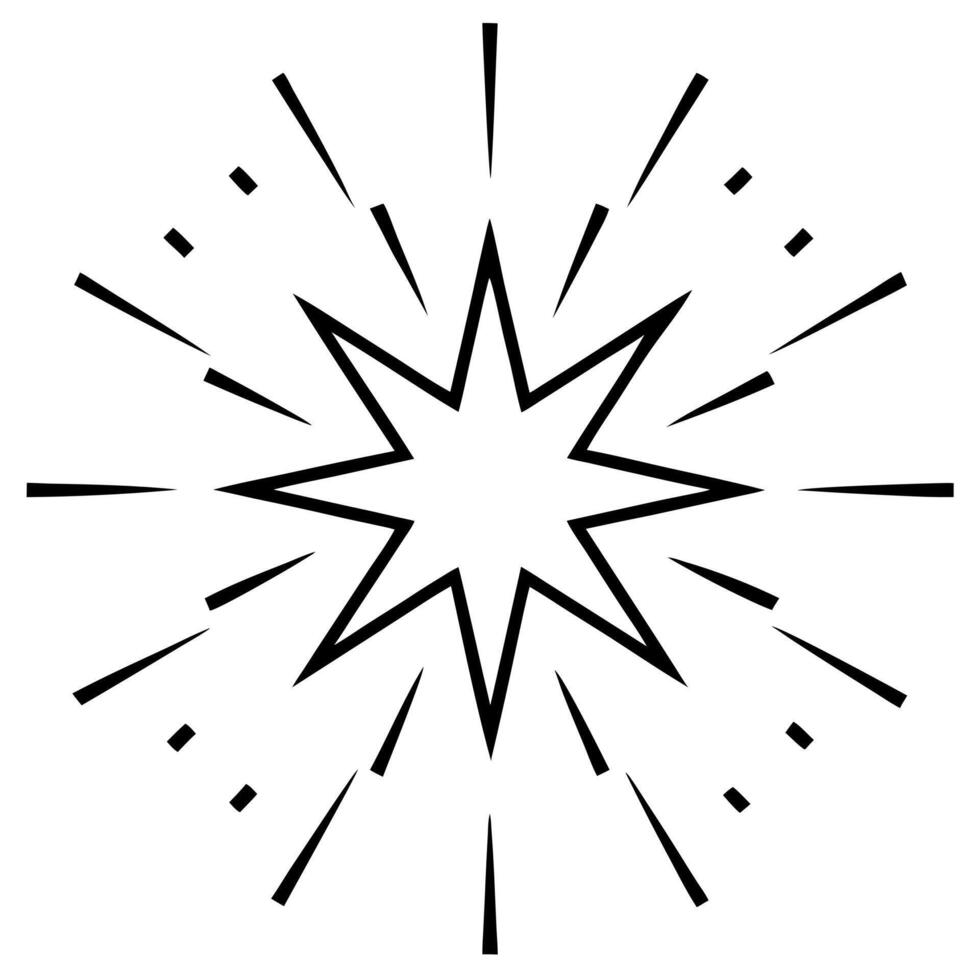 design a logo with a digital spark or burst effect symbolizing the ignition of ideas in digital vector