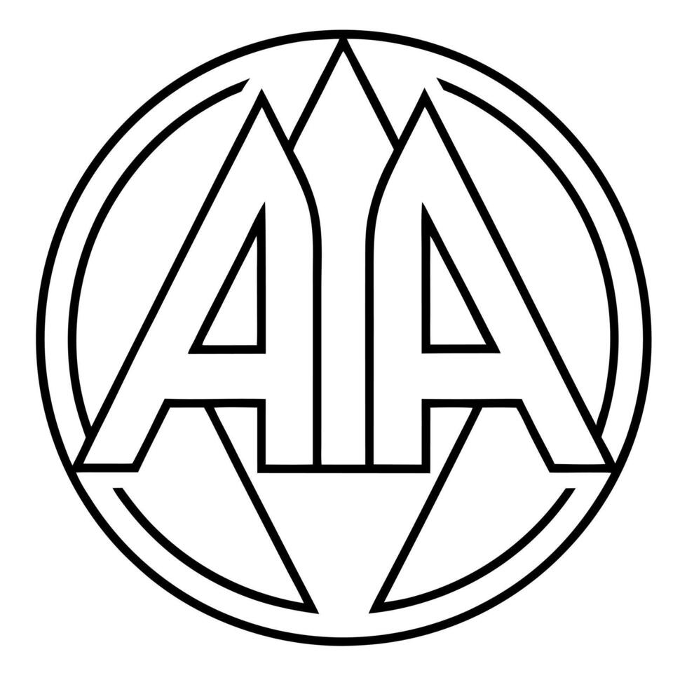 aa, illustration line art vector