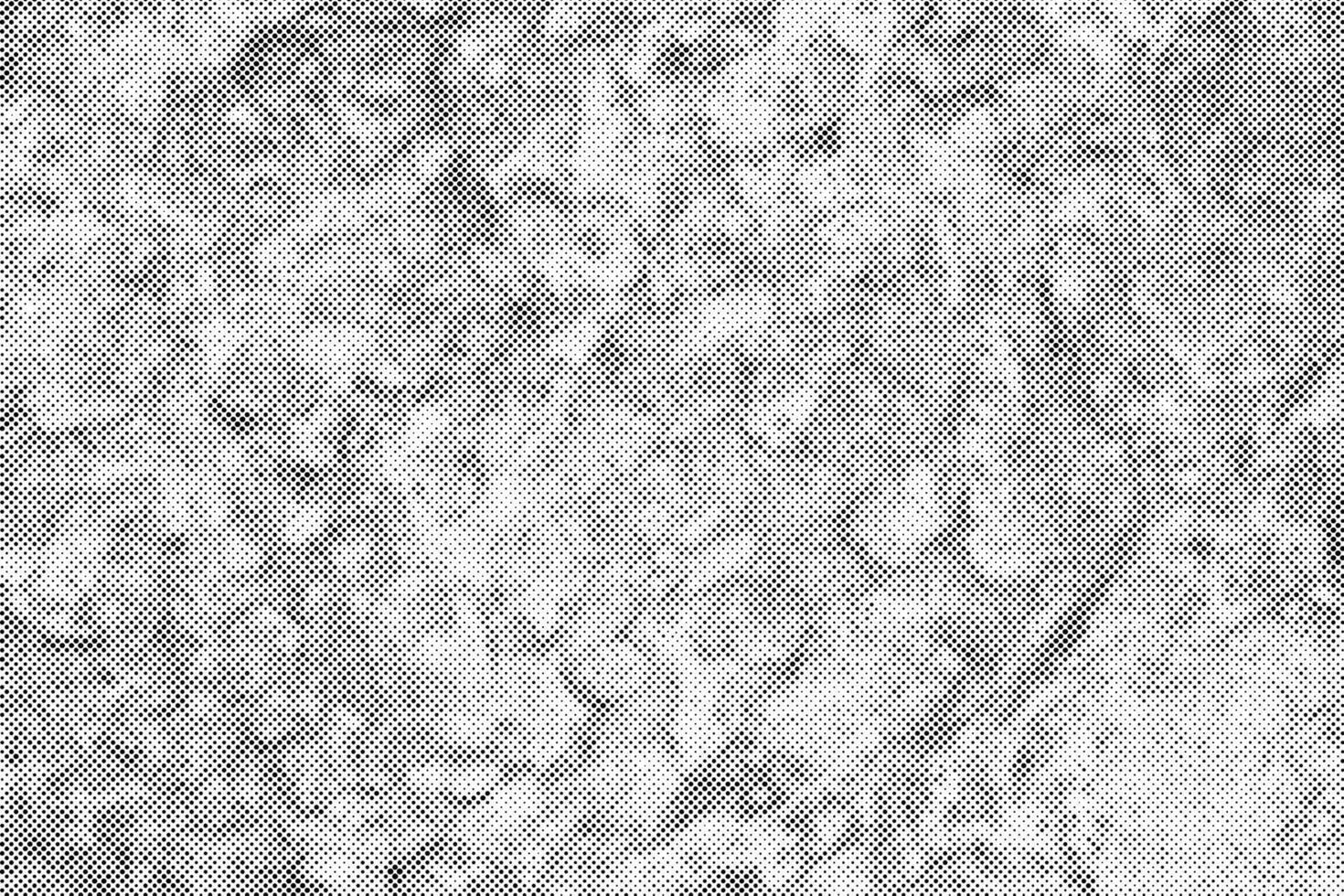Grunge pattern dots raster printing halftone texture on white background. vector
