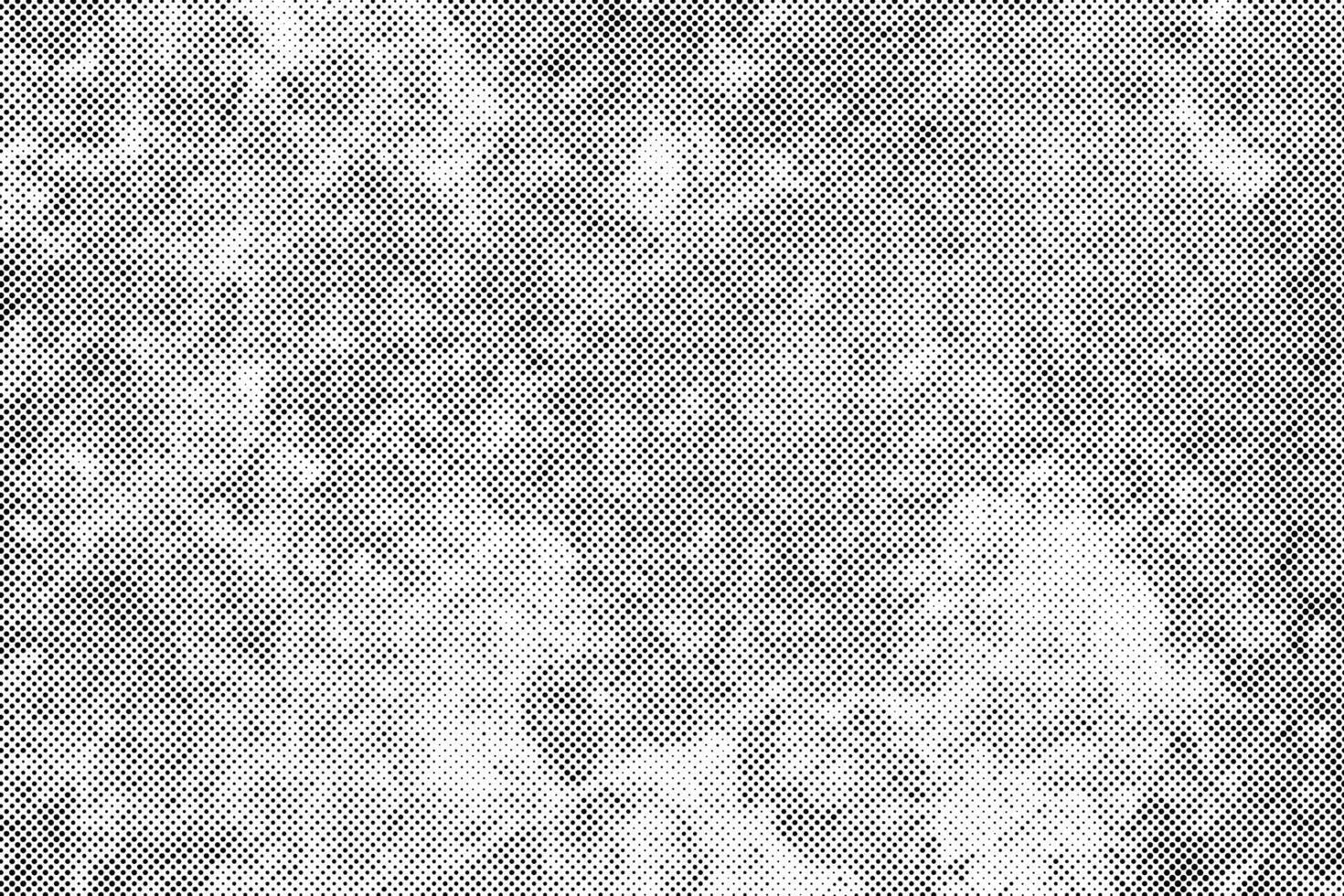 Blach dots pattern abstract halftone texture on white background. vector