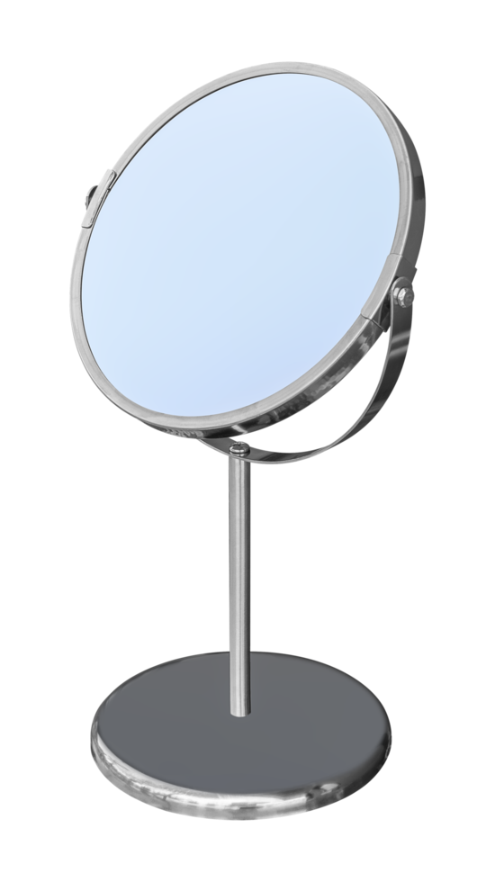 Round makeup mirror png