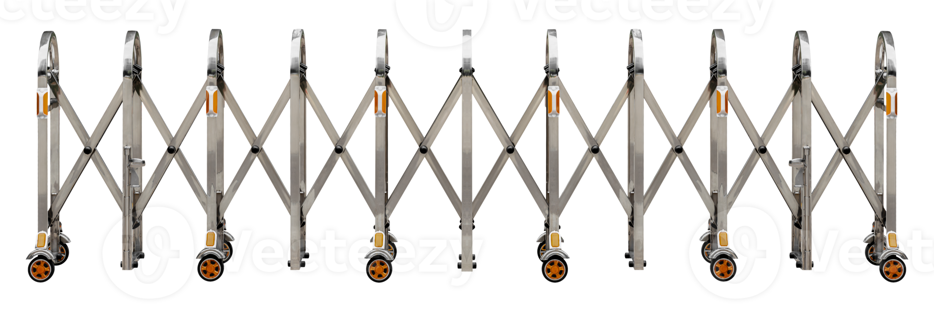 Stainless steel folding gate png