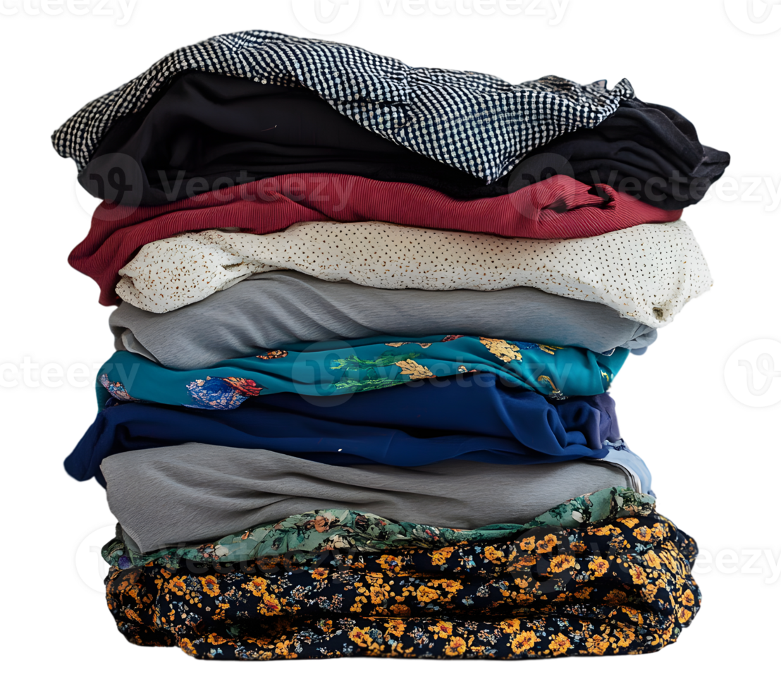 Clothes stack pile of clothes clothes pile stack of clothes clothes stack transparent background png