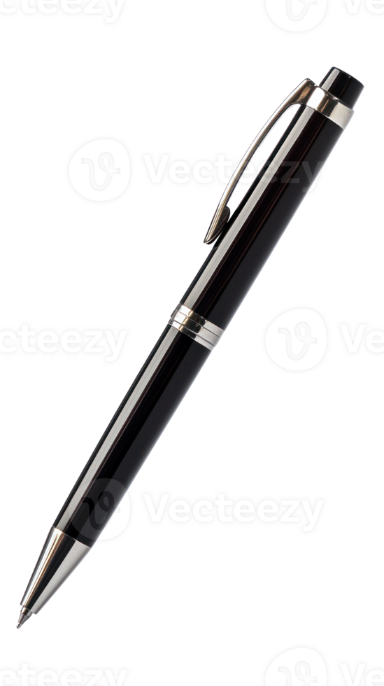 Modern business pen isolate on transparent background png