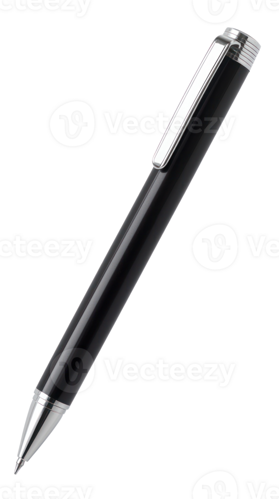 Modern business pen isolate on transparent background png